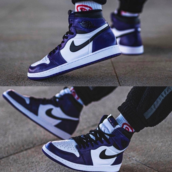 Nike Other - NWB Jordan 1 Retro High Court Purple